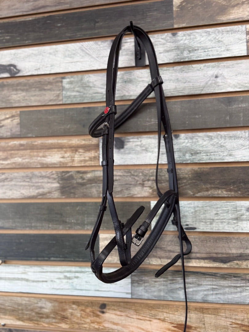 USED Courbette Dressage Bridle Full Black