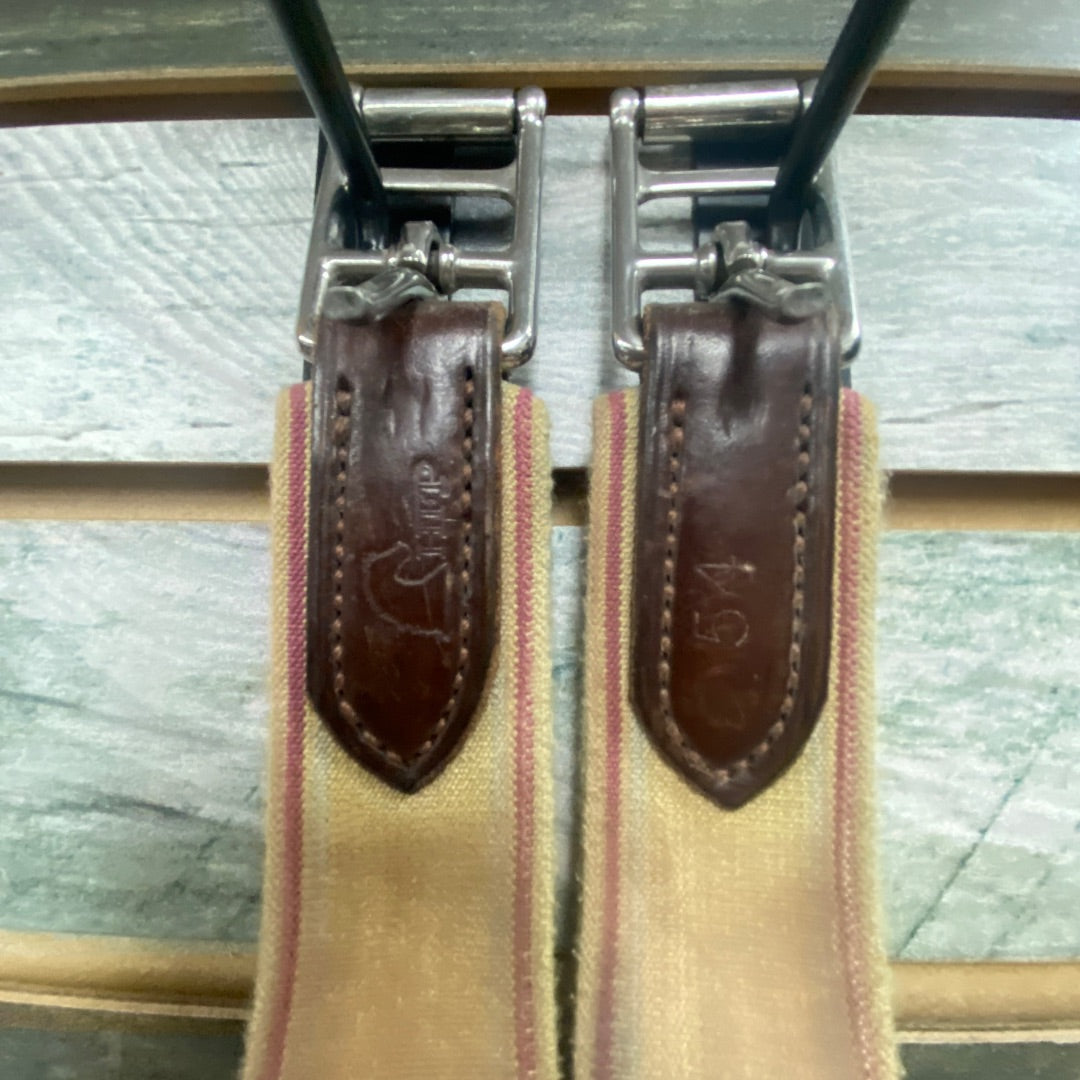 USED HFP Leather One End Elastic 54" Brown