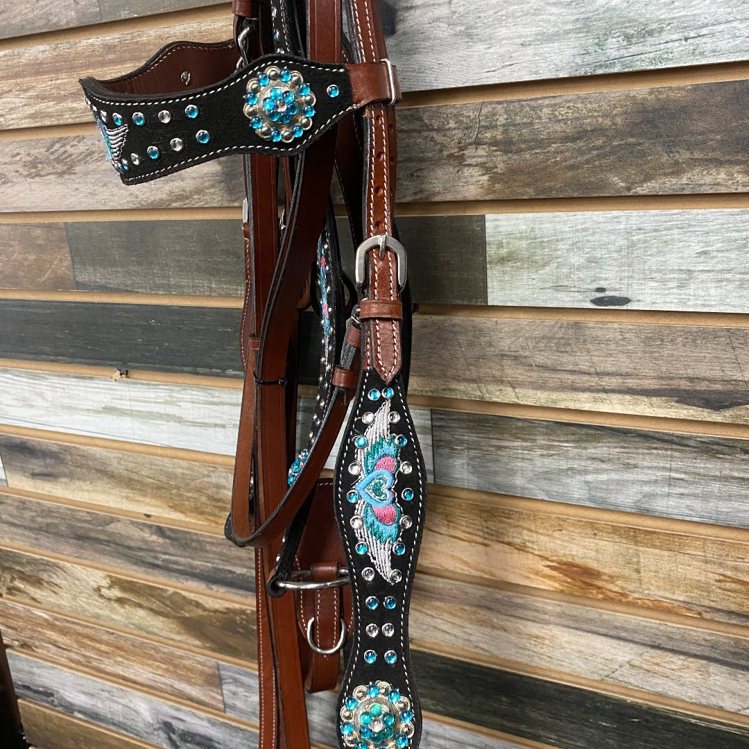 USED Stunning Barrel Saddle – 16" Seat, 7" Gullet