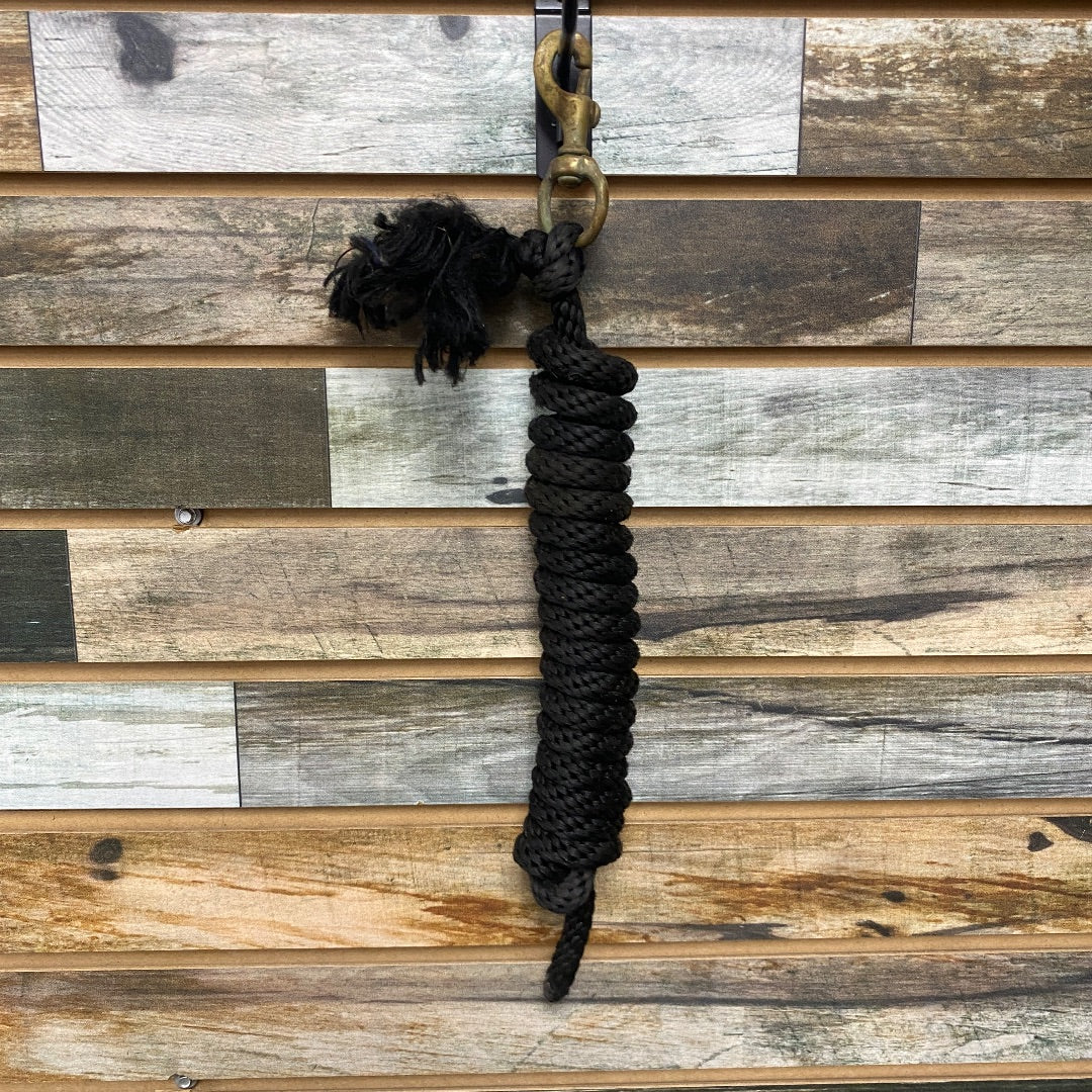 USED Black Lead Rope