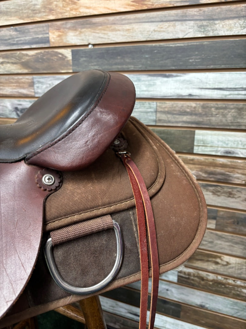 USED High Horse Lockhart Saddle 17" Brown