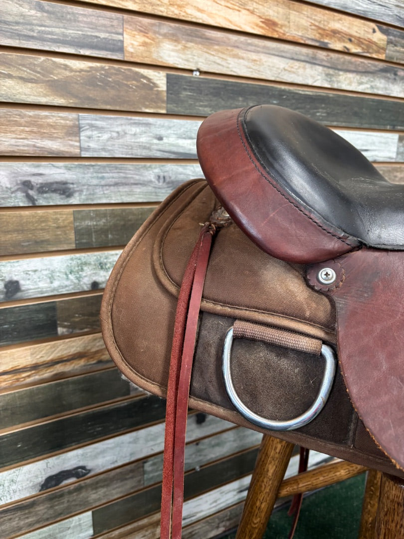 USED High Horse Lockhart Saddle 17" Brown