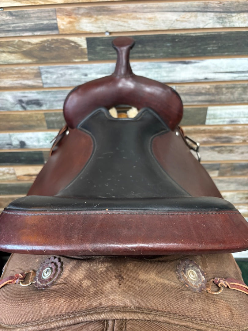 USED High Horse Lockhart Saddle 17" Brown