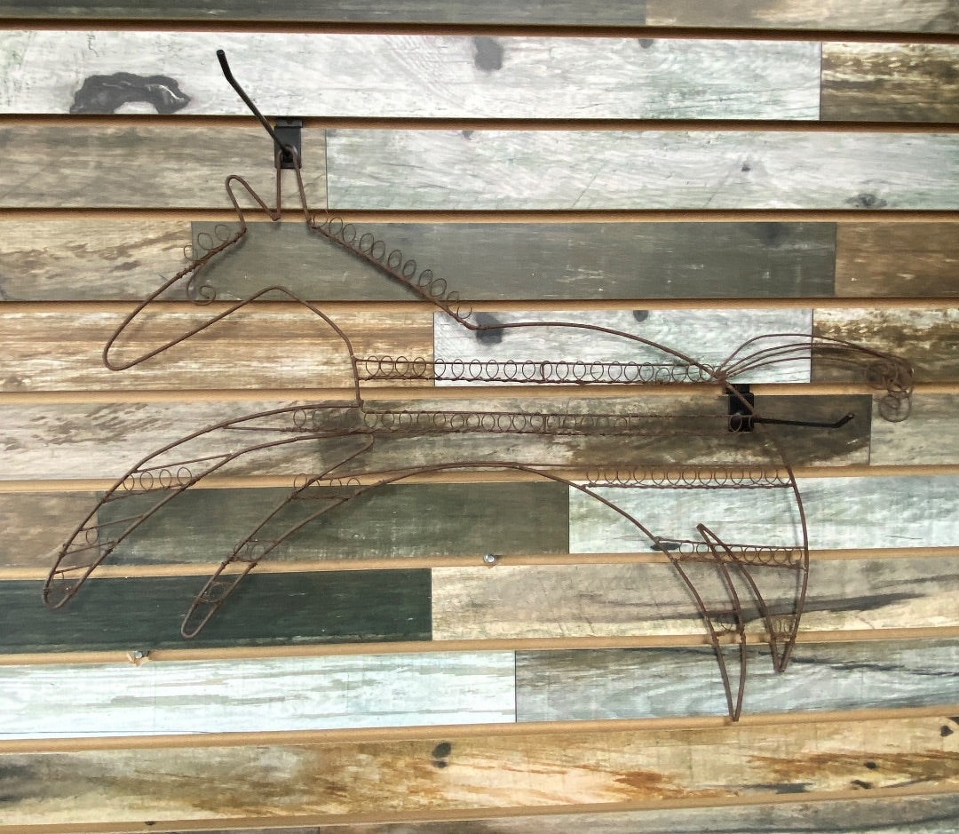 USED Wall Art 17" x 31" Brown
