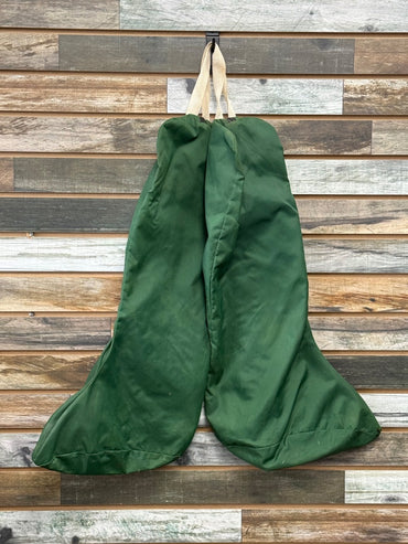 USED Green Two-Boot Connected Boot Bag for Field Boots