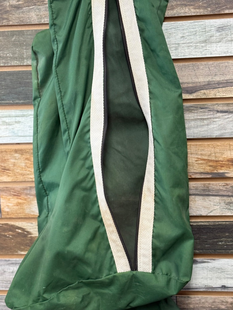 USED Green Two-Boot Connected Boot Bag for Field Boots