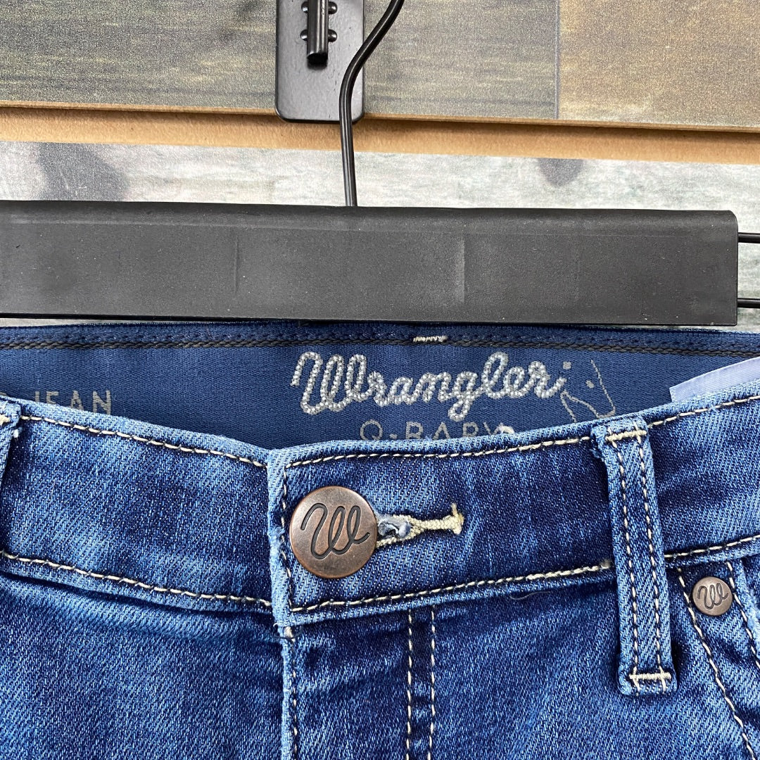 USED Wrangler Ladies Western Jeans Q Baby 7 x 32 Denim