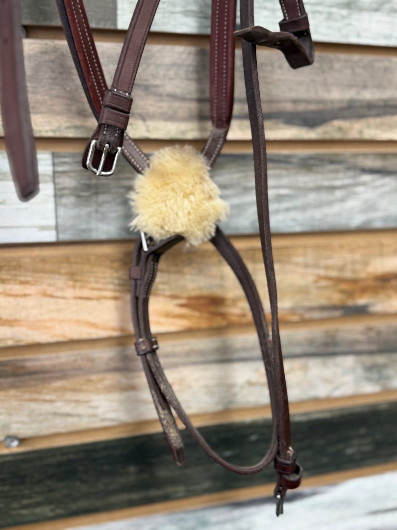 USED CWD Anatomical Fancy Stitched Figure 8 Bridle | Size 2 (Cob)