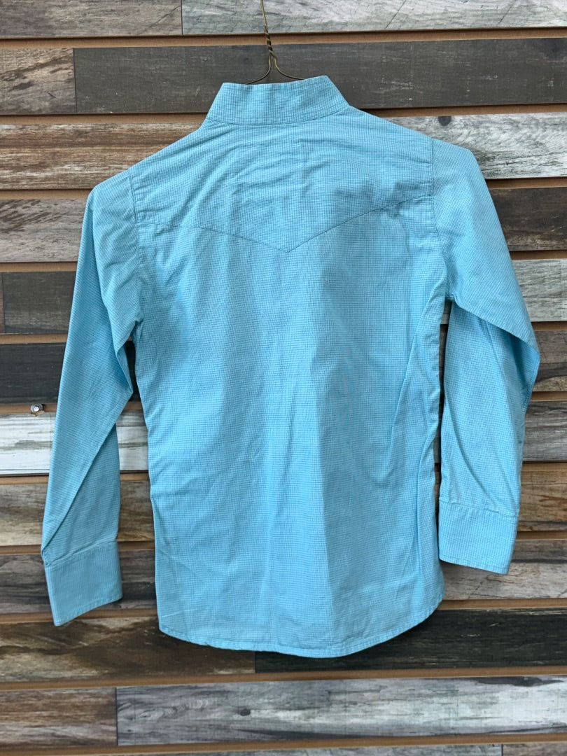 USED Pale Horse Designs Youth Western Button Down | 10