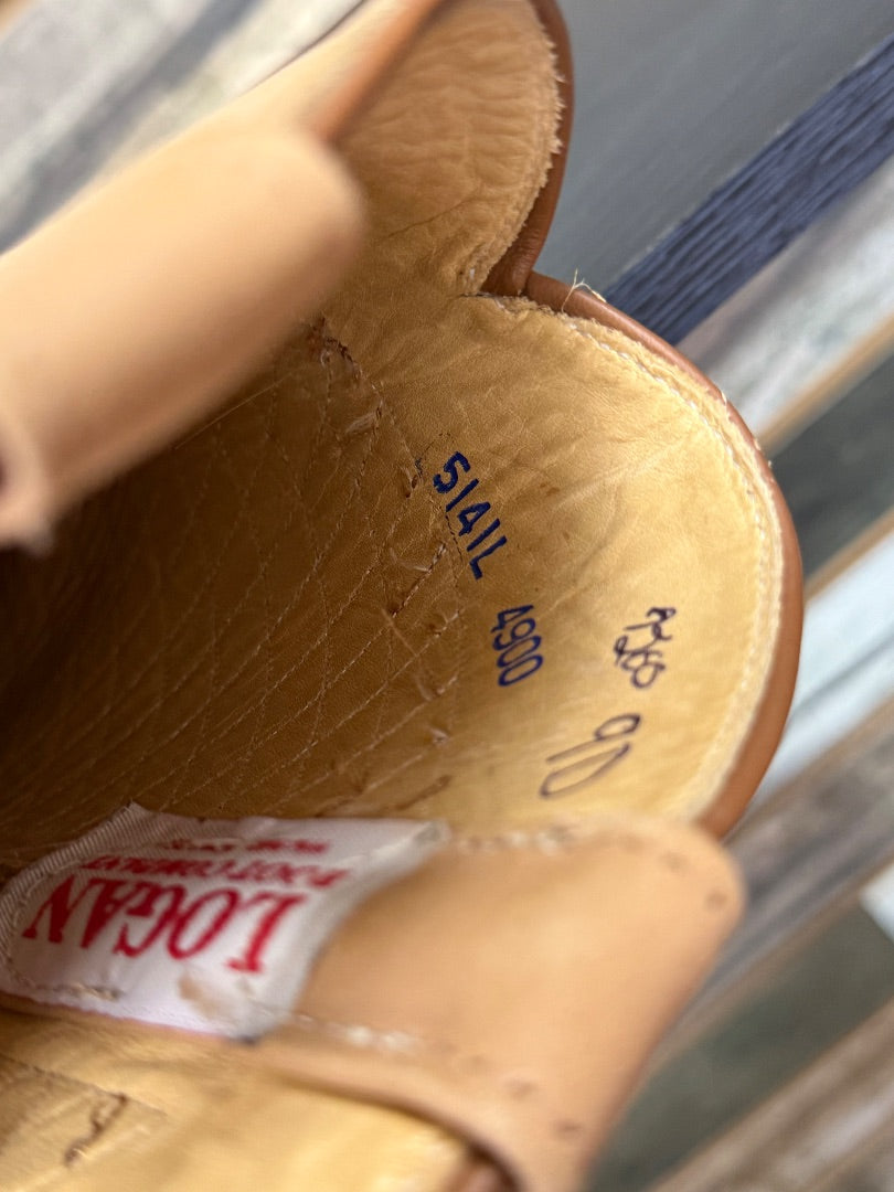 USED Logan Boot Co Square Toe Boots