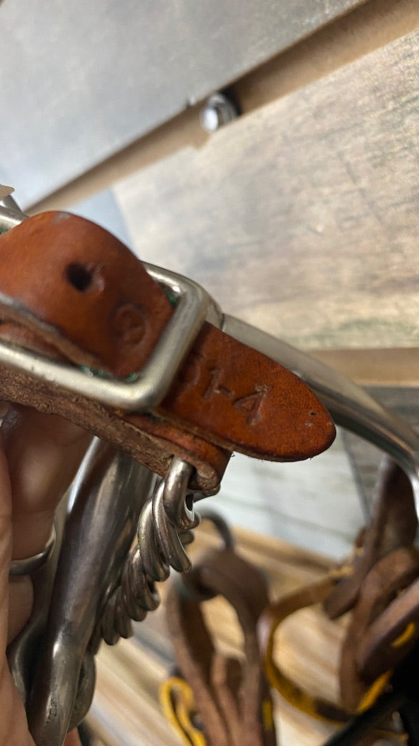 USED Browband Headstall with Bit & Split Reins