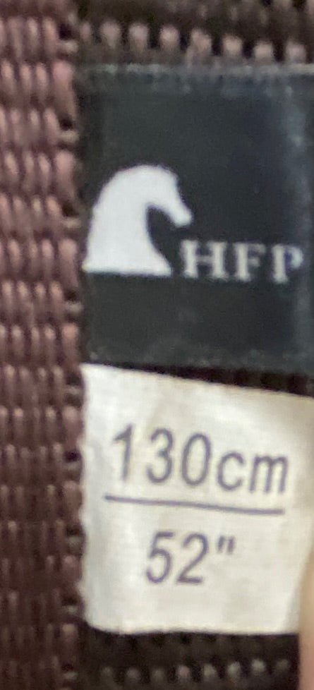 USED HFP Coolmax Fleece GIrth 52" Brown