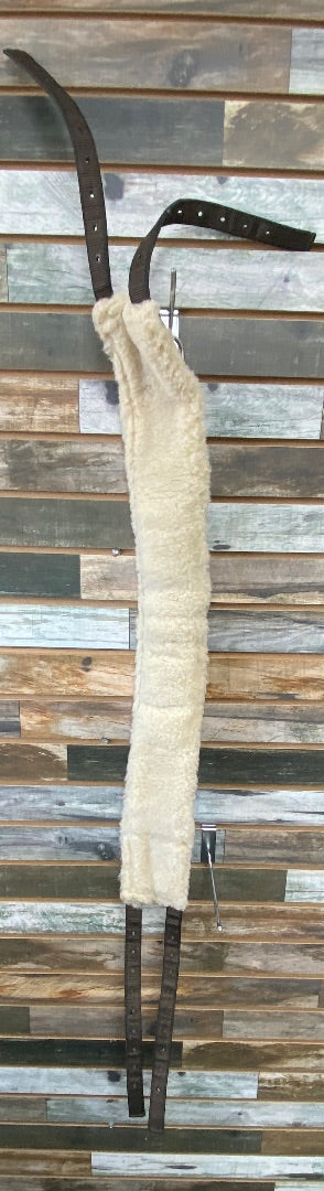 USED Lunging Surcingle Brown Nylon Cob Brown
