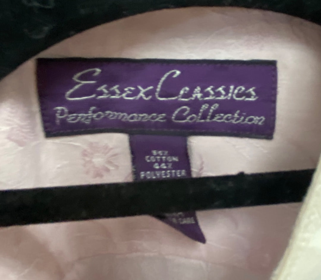 USED Essex Classic Ladies Show Shirt Coolmax Performance Collection Small Pink
