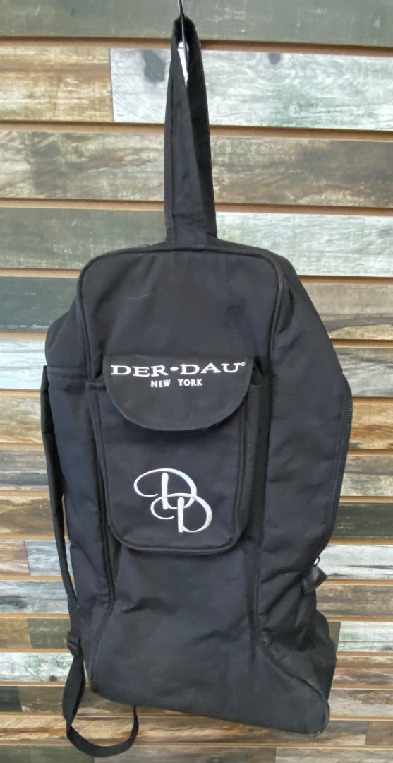 USED Der-Dau Black Boot Bag Black