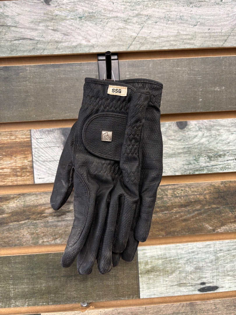 USED Black SSG Riding Gloves