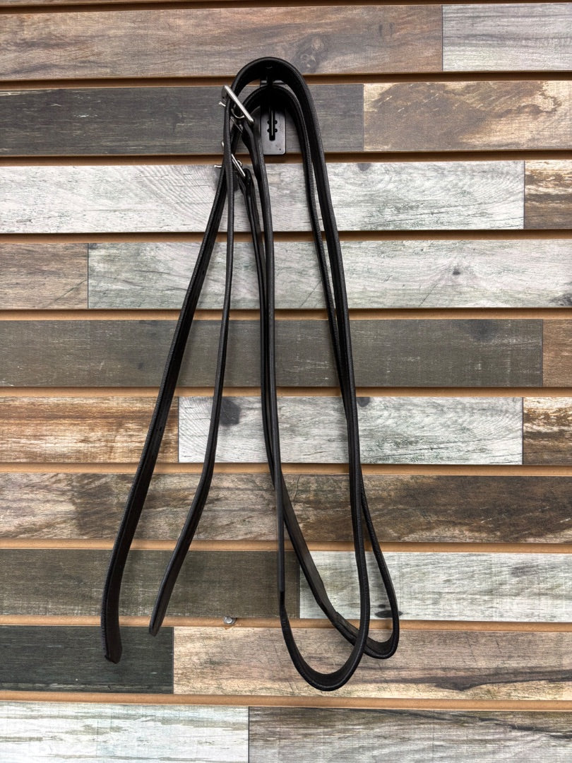 USED (NEW) Total Saddle Fit Dressage Stability Stirrup Leathers 64" Black