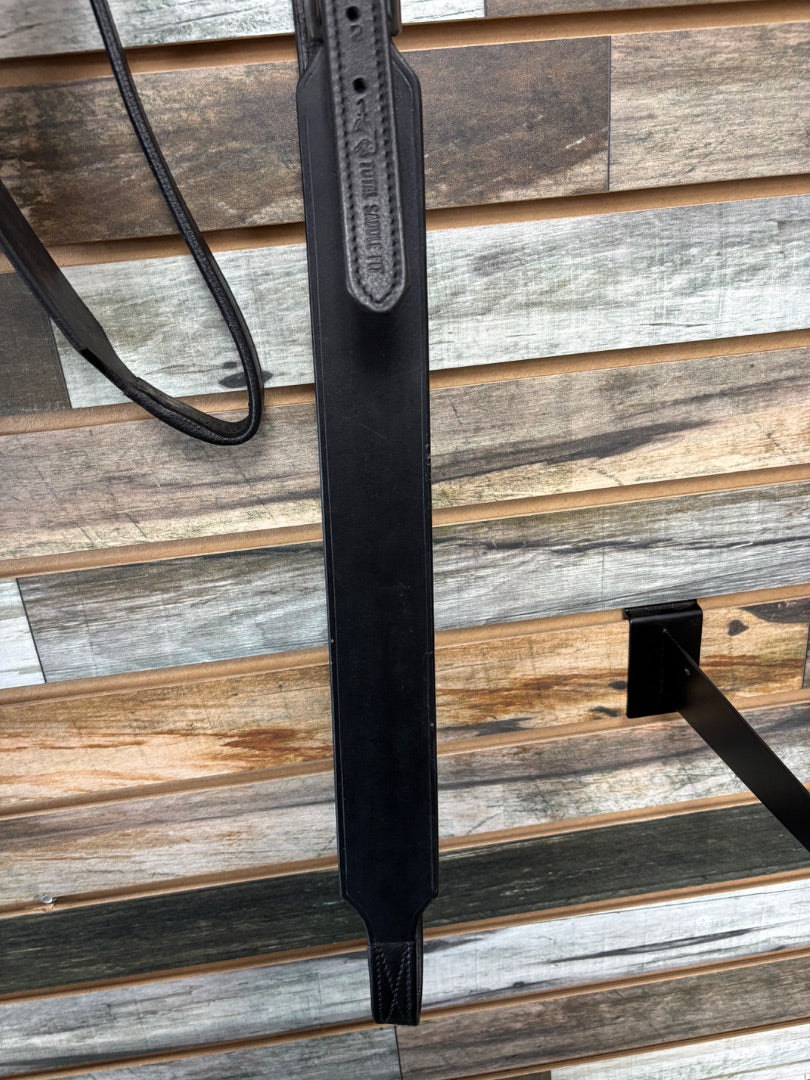 USED (NEW) Total Saddle Fit Dressage Stability Stirrup Leathers 64" Black