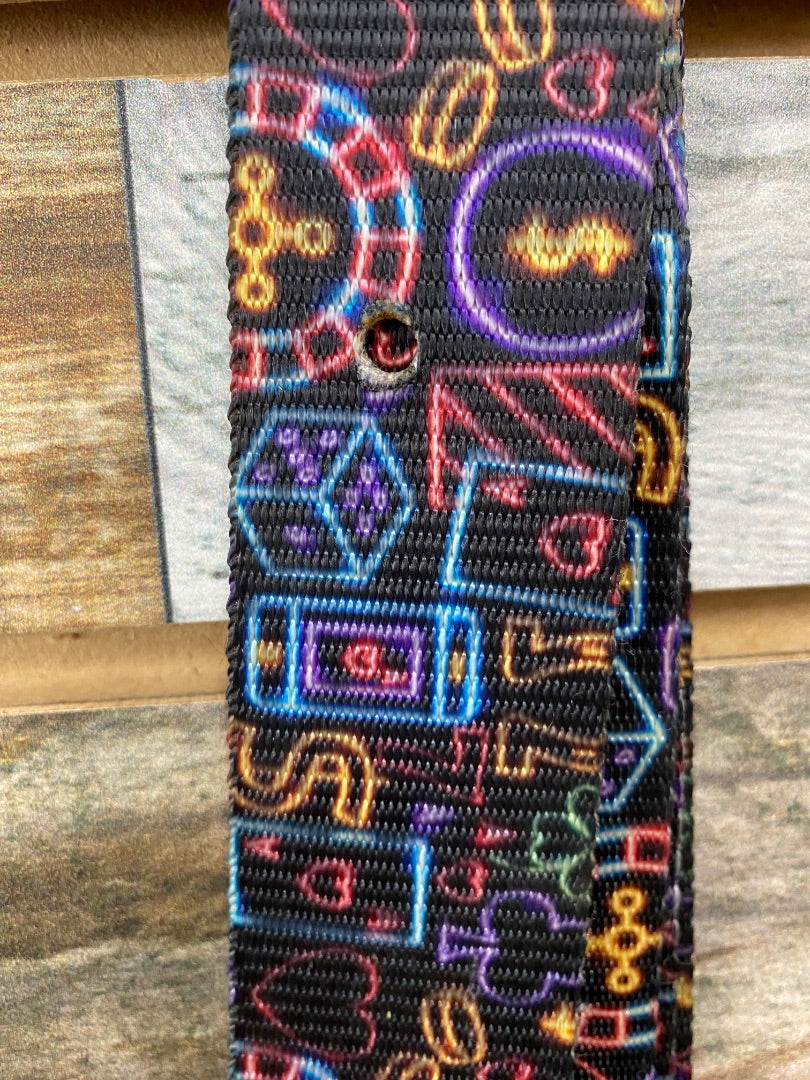 USED Latigo and Off Billet Set Multi-Colored