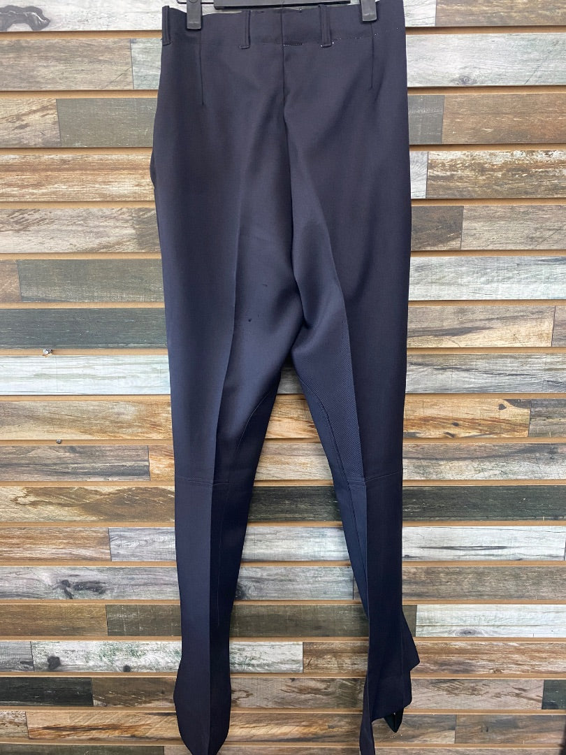 USED Tailored Sportsman Ladies Western Show Pants Navy