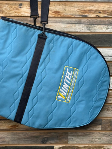 USED Wintec English Saddle Cover  Blue