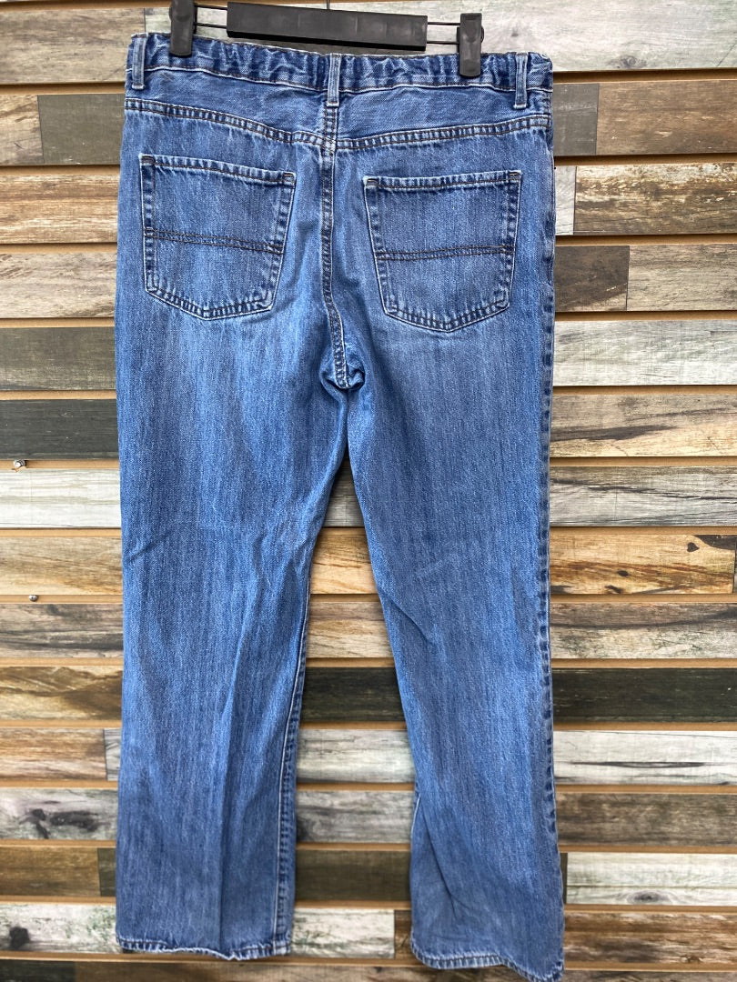 USED Place Ladies Western Jeans 16 (Small) Medium Wash