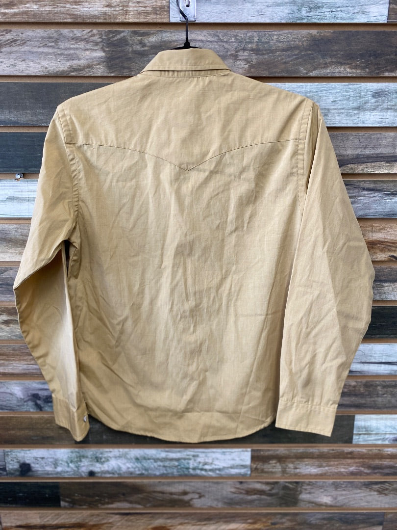 USED Stetson Youth Western Tops L (12-14) Tan
