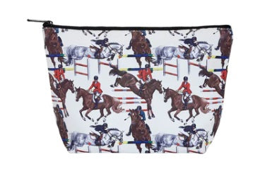 AWST Int'l "Lila" Jumpers Large Cosmetic Pouch