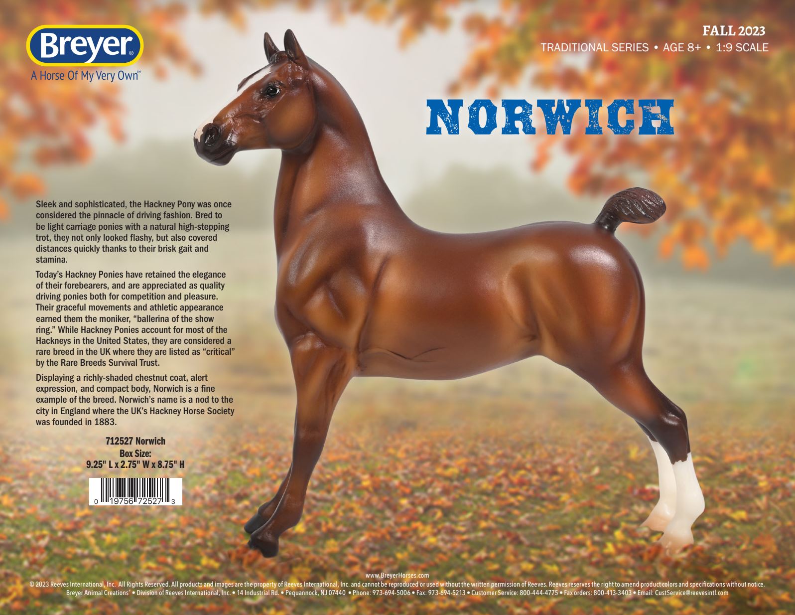 Norwich - Breyer 2023 Fall Release – Golden Horseshoe Tack