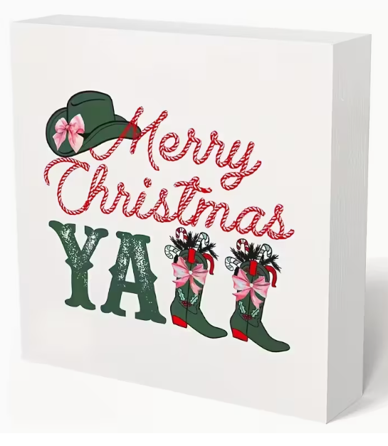 Western Cowboy Christmas Decoration