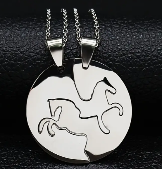 Horse Pendant for Best Horsey Friends