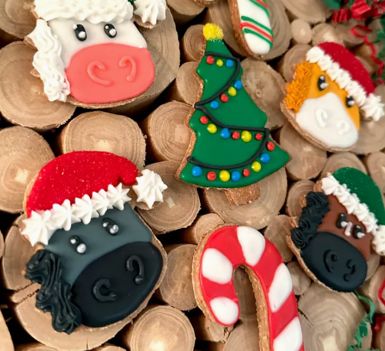 The Blissful Equestrian Santa Hat Ponies Holiday 7 Pack