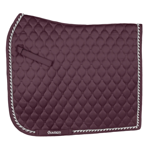 Ovation® Quilted Satin Dressage Saddle Pad