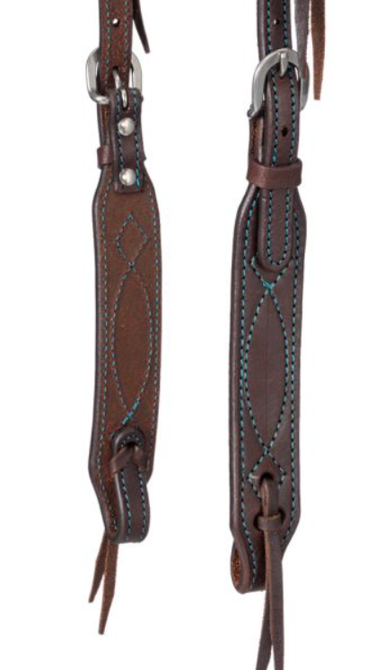 Tough1 Colored Thread Browband Headstall