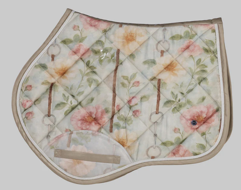 Dapplebay Vintage Floral XC Saddle Pad