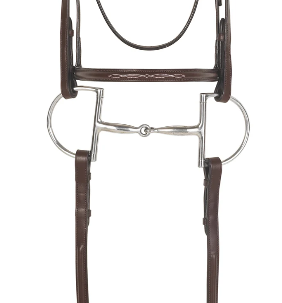 CAMELOT™ Raised Fancy Stitch Snaffle Bridle