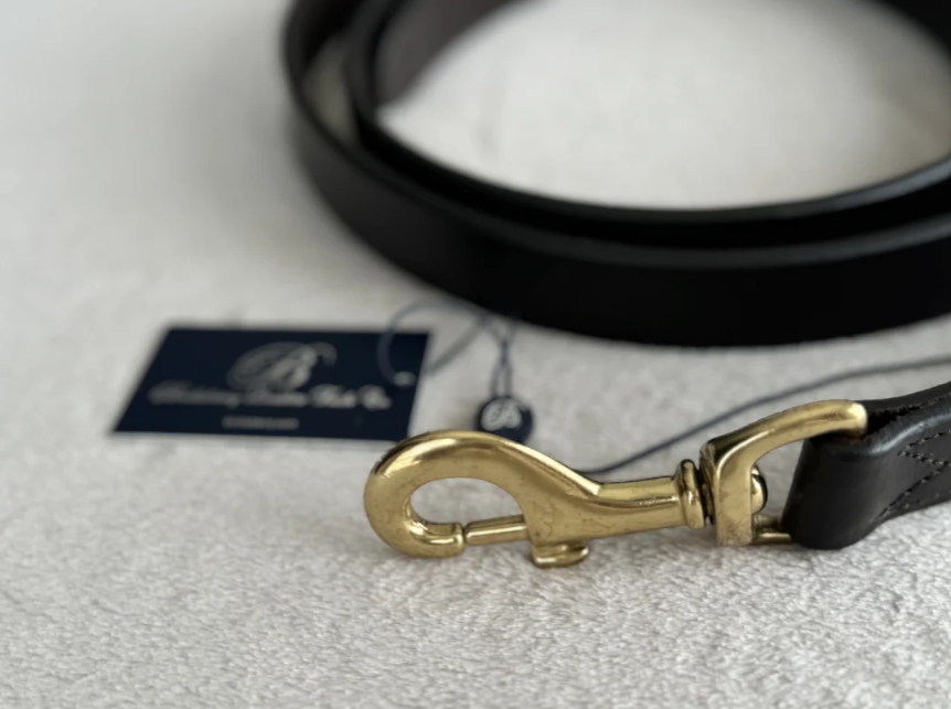 Bridleberry Lead-6'(72")Full Grain Leather Lead w/ Clip End