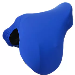 USED Tough1 English Saddle Cover Lycra AP Blue
