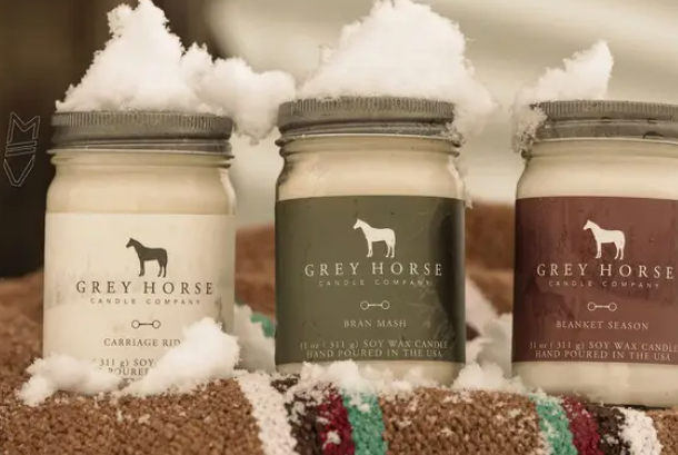 Grey Horse Candles - Multiple Scents!