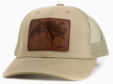 AWST Int'l Lila Vintage Mesh Horse Head Cap