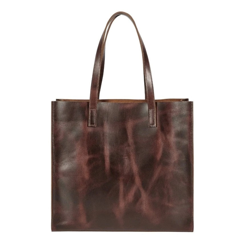 Snaffle Bit Leather Tote Bag