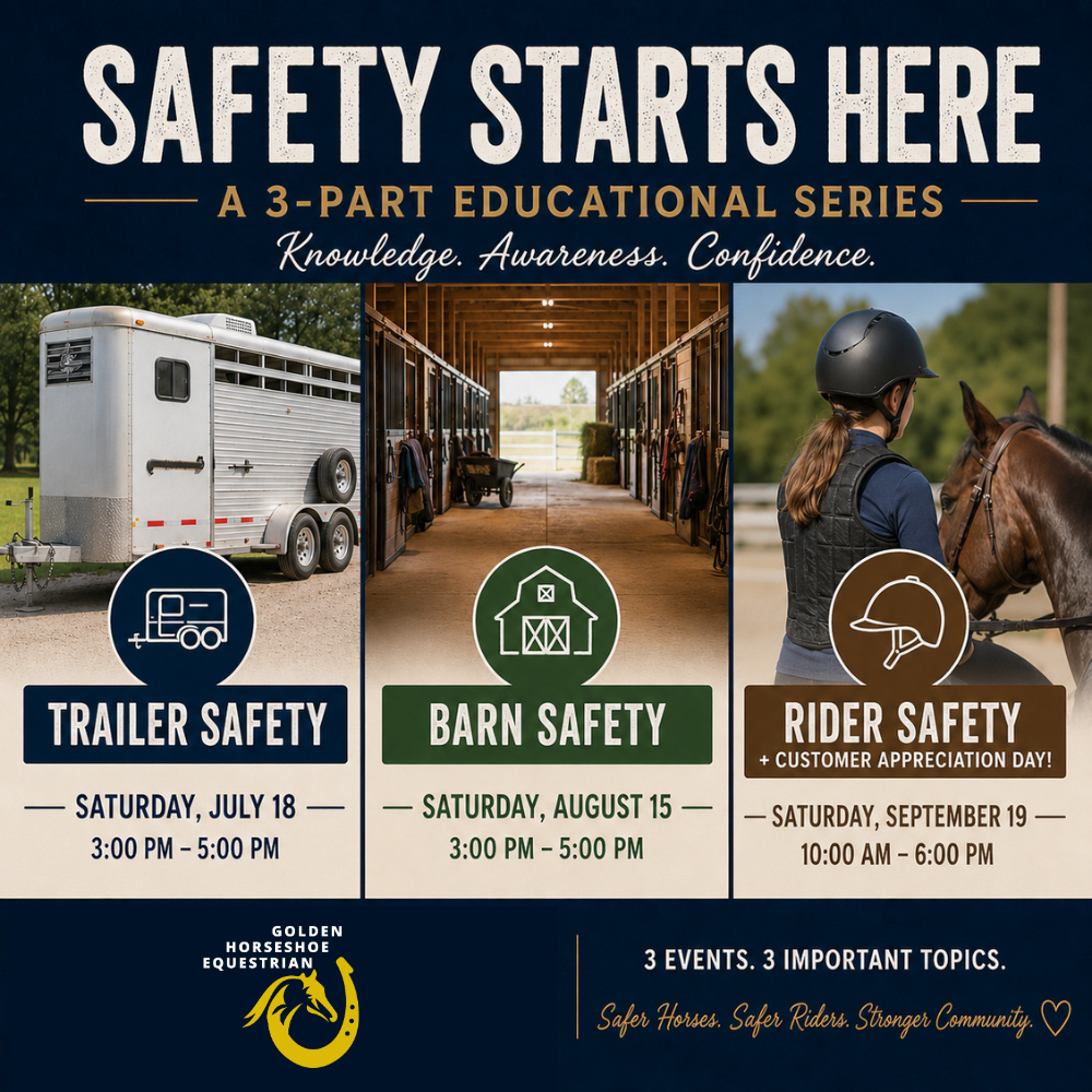 Safety Series Education Event - Trailer, Barn & Rider Safety