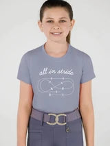 Dapplebay Kids All In Stride Tee-Moonrise