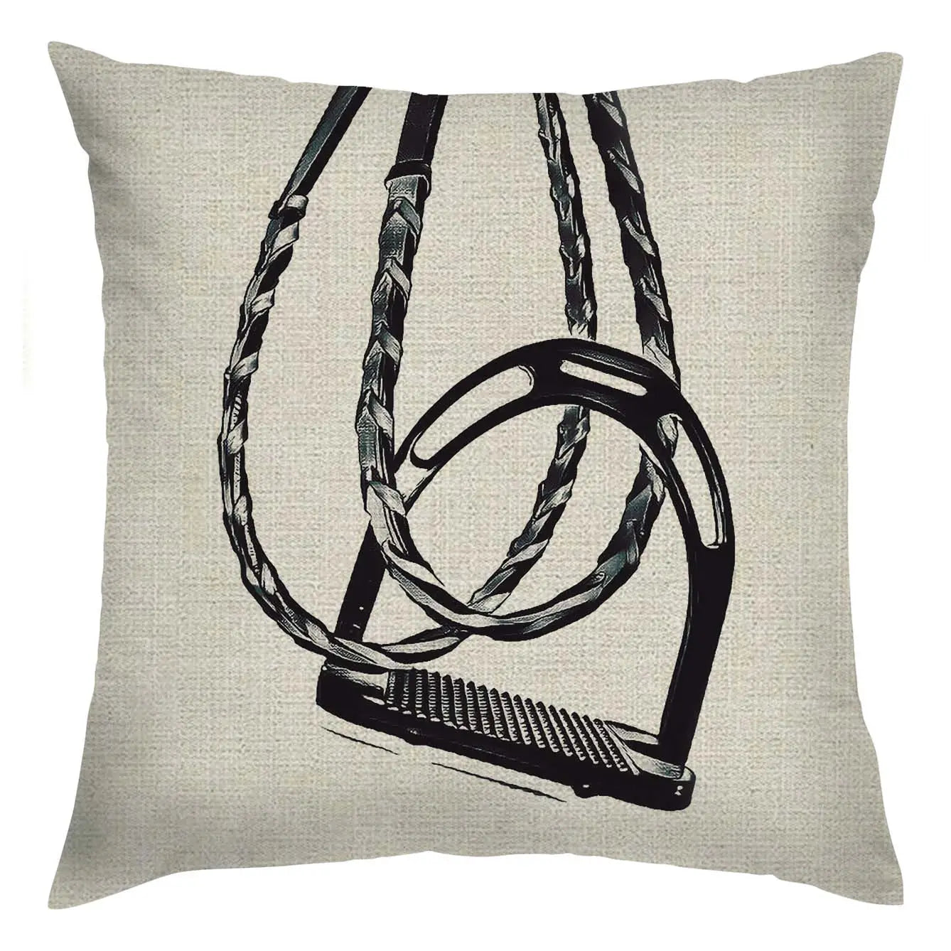 Noble Pony - Linen Pillow