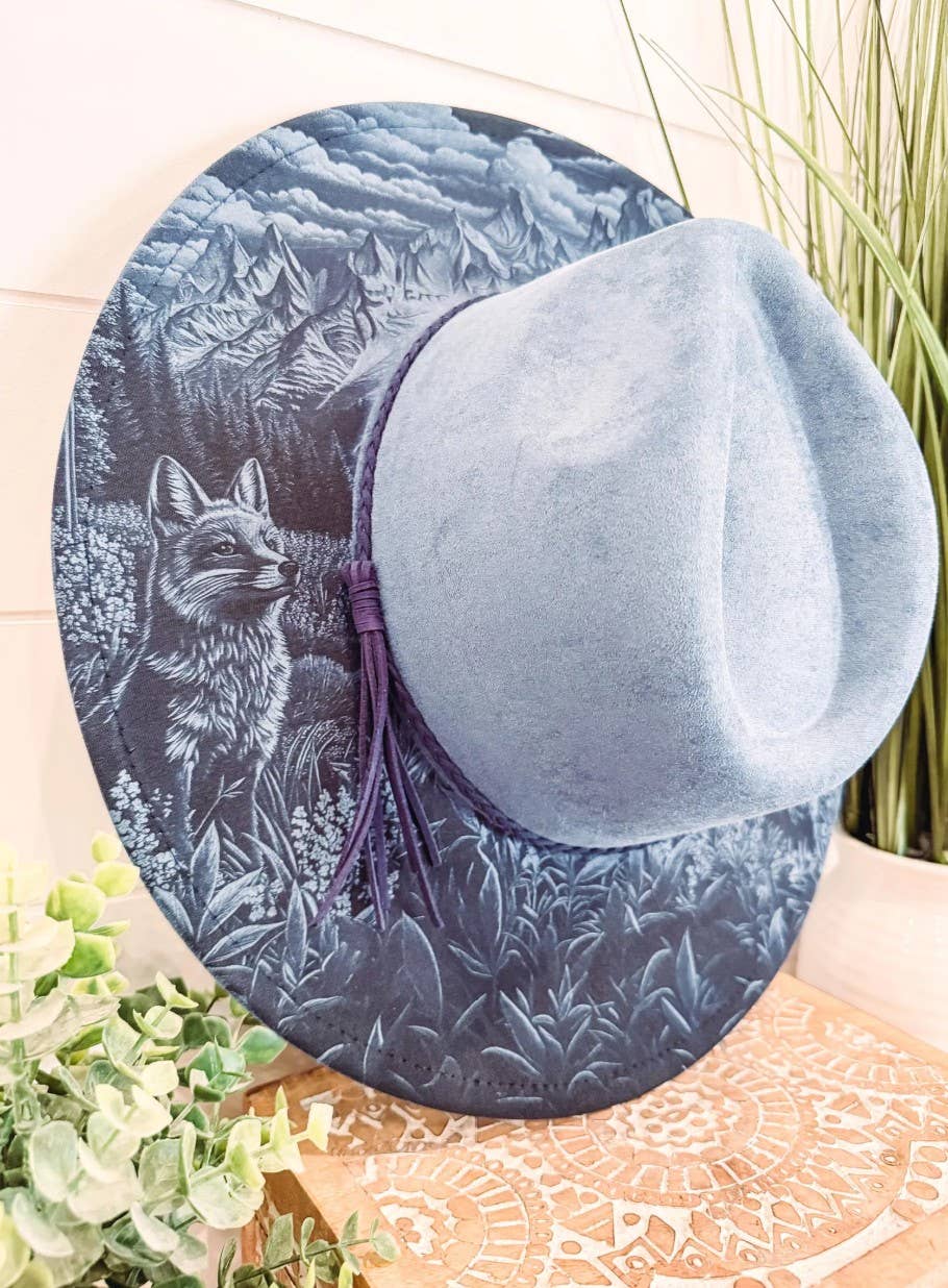 Engraved Fox Mountain Hat