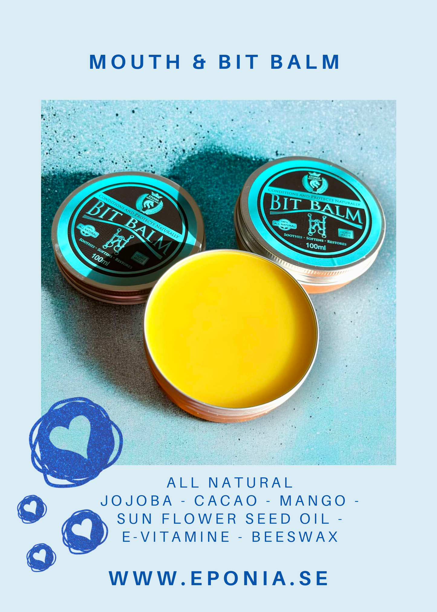 Epona All Natural Mouth and Bit Balm 100ml