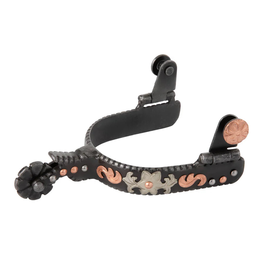 Ladies' Spur with Floral Design