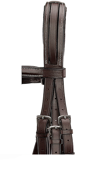 Arnold IV - Fancy Padded Leather Hunter Horse Bridle