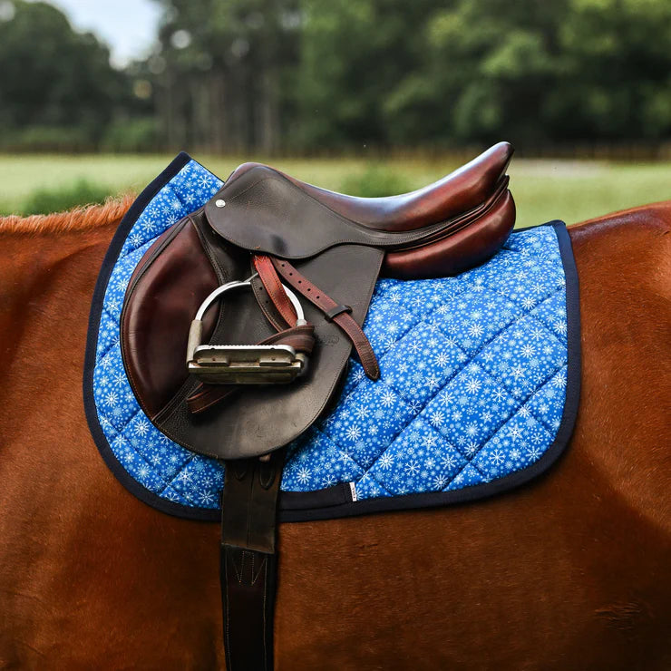 Flake It til You Make It Saddle Pad