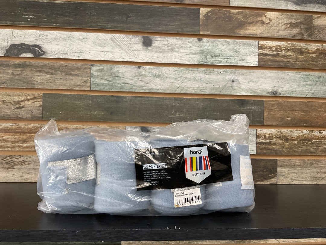 USED Horze Polo Wraps Baby Blue
